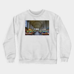 Boston Library Crewneck Sweatshirt